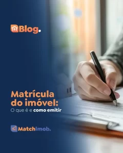 matricula do imovel