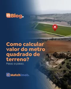 como calcular o metro quadrado de um terreno