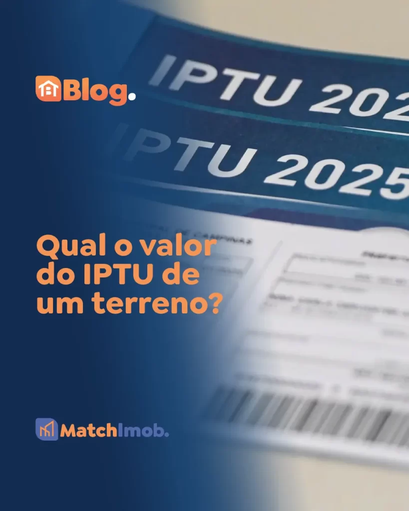 qual o valor do iptu de um terreno